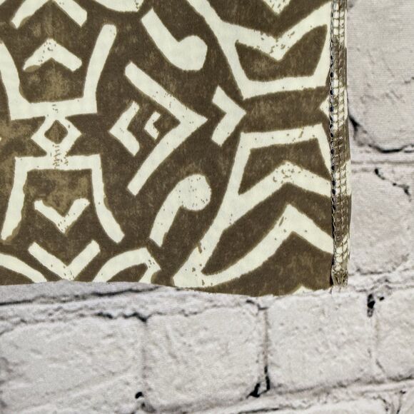 J McLaughlin Halle Reversible Skirt Navy Khaki Hilltop Nile Women Size XL - Picture 9 of 12